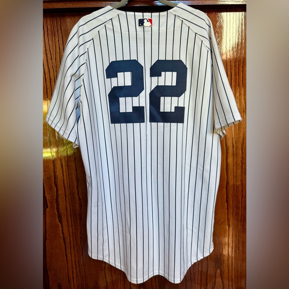 New York Yankees Roger Clemens #22 2007 Authentic Jersey 6200 48 Home White MLB